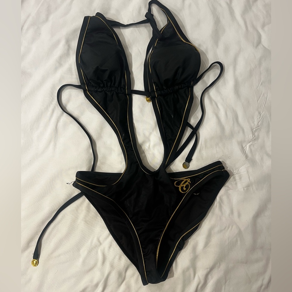 COOGI Black and Gold Bikini